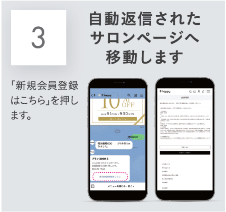 使用方法手順3